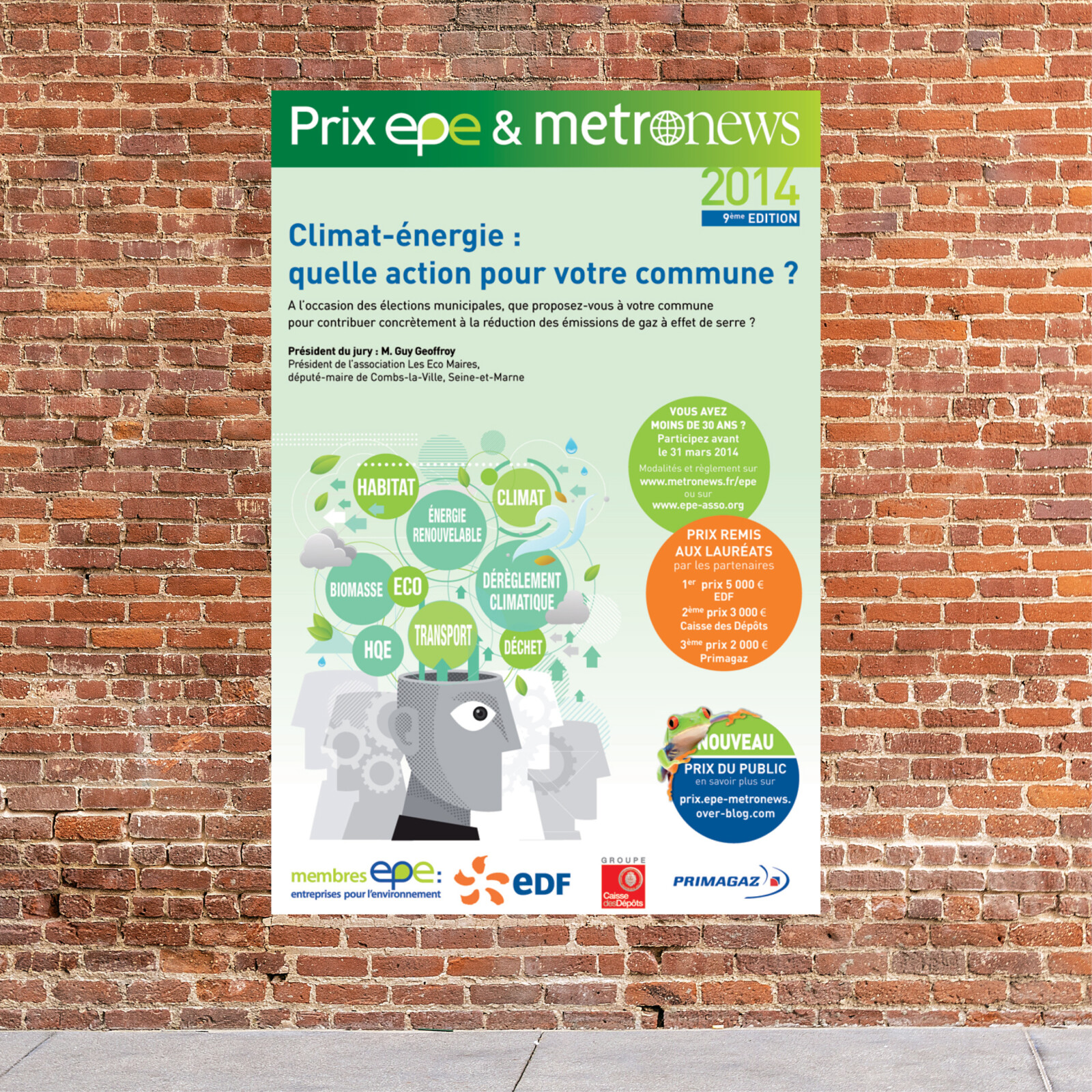 Proposition pour l'appel à projet EPE-metronews sur le thème : climat et énergie, quelles actions pour votre commune ?